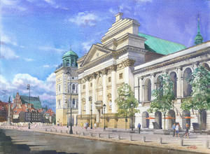 Krakowskie Przedmiescie St Ann Church