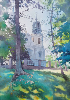 Church in Przezpolewie Cekow