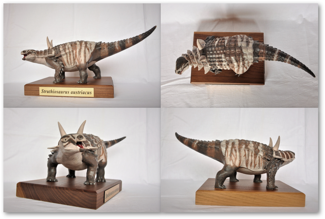 Struthiosaurus sculpture