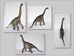 Brachiosaurus sculpture by FLSC