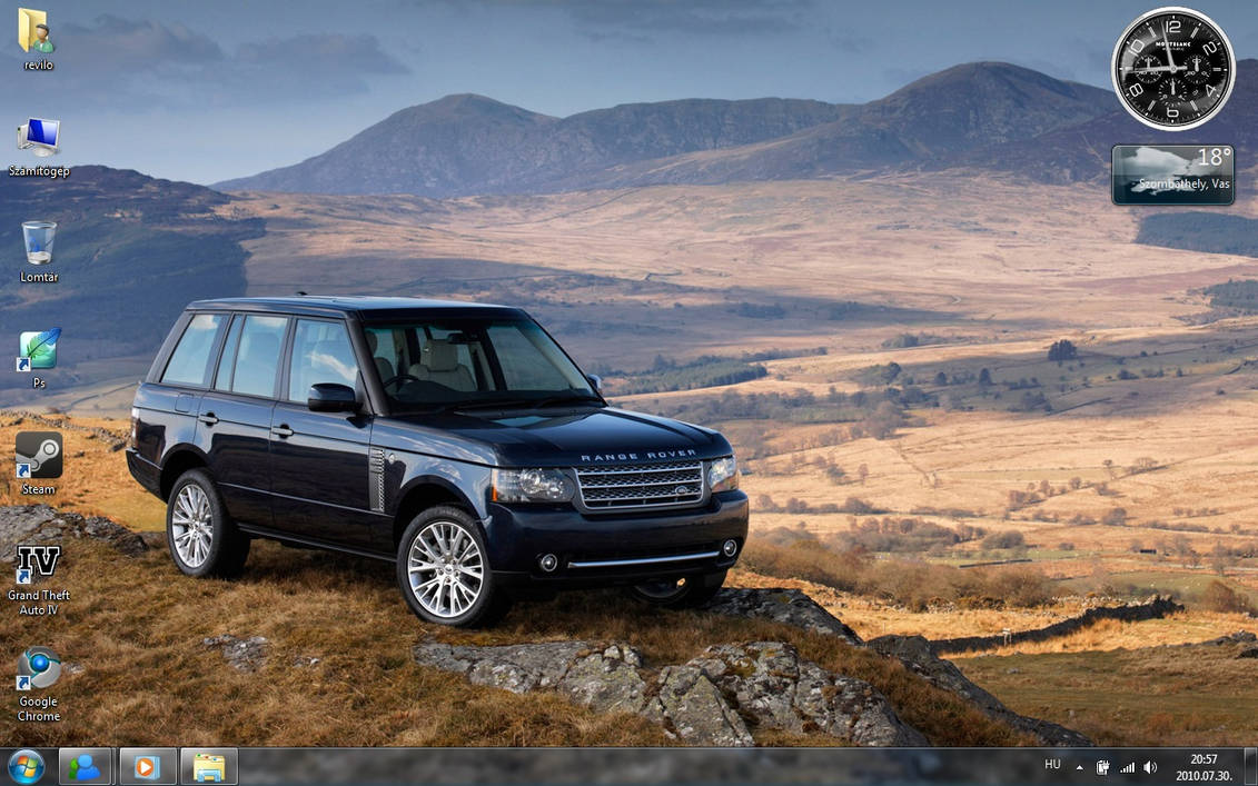 Range Rover Destop My lovely range rover desktop by olivercs123 on DeviantArt