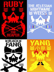 RWBY/Bullet Club T-Shirt Designs