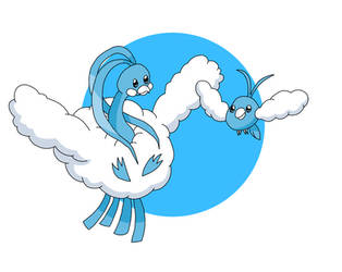 Altaria and Swablu