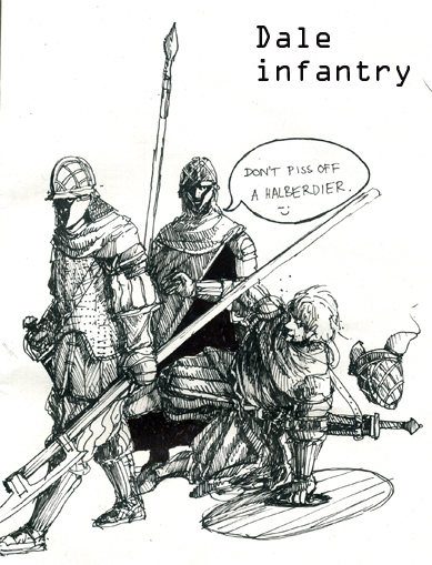 Dale Infantrymen