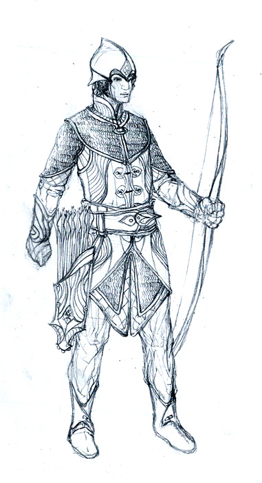 Rivendell archer sketch