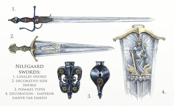 Nilfgaard swords