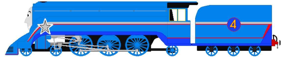 Streamlined Gordon The Shooting Star by ewanpaymah on DeviantArt
