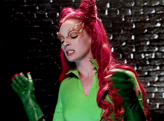 Poison Ivy After Exchanging Tongues Gif by Namabomo69 on DeviantArt