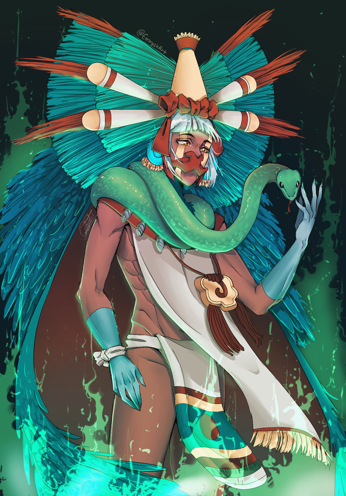 Quetzalcoatl By Emryshart On Deviantart Quetzalcoatl By Emryshart On Deviantart
