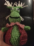 Crocheted Rygel from Farscape