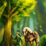 Link and Epona: Farewell (Legend of Zelda)