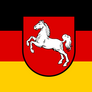 State ensign of Lower Saxony (at sea)