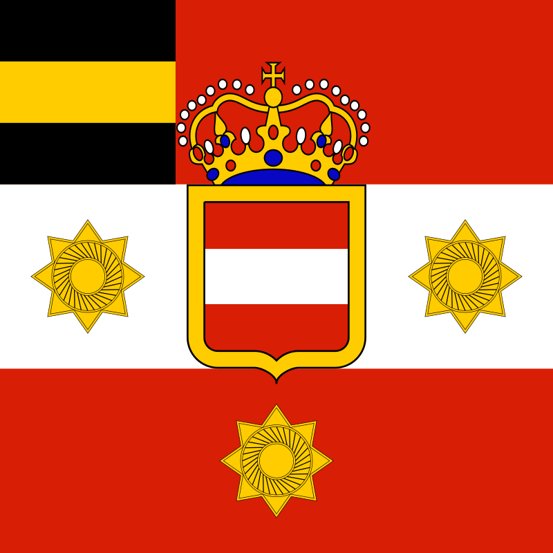 Double Ranks 1880 Rank Flag of the Habsburg General 1880-1894 by Ketchup-le-Sauce on ...