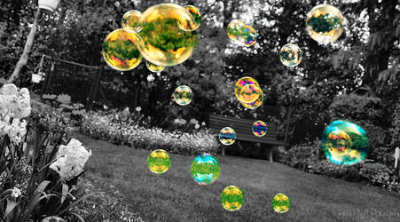 Bubbles.