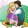 Rapunzel and Eugene