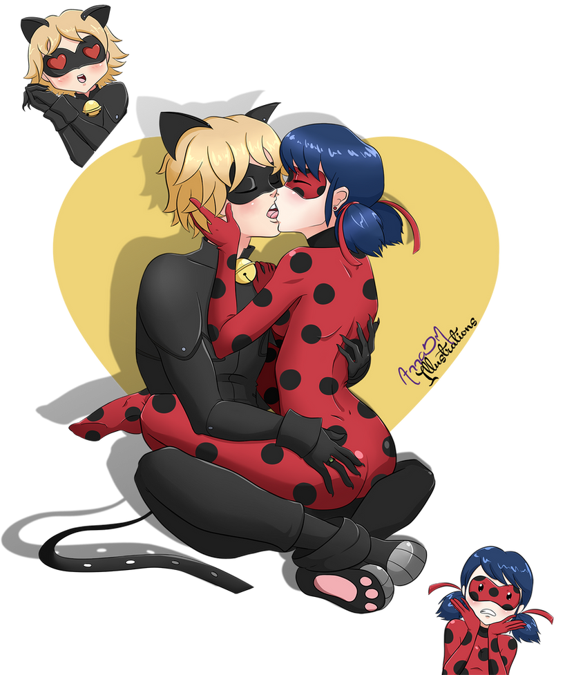 Ladybug And Chat Noir By Annadm On Deviantart Ladybug And Chat Noir By Annadm On Deviantart