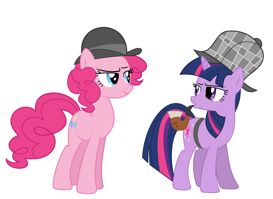 Twilight Holmes and Doctor Pie by alexiy777