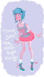 Thanks for 1000+ Pageviews!!