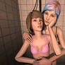 Shower with Max and Chloe