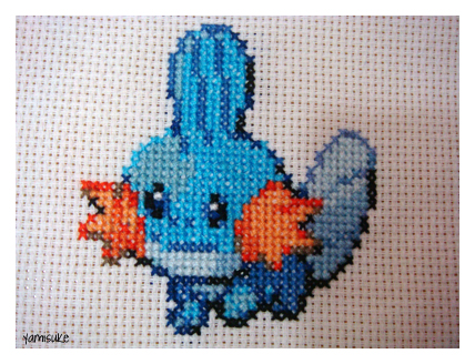 Cross Stitch: Mudkip