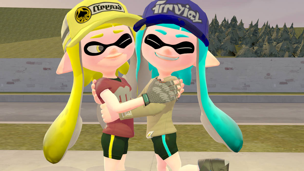 (SFM Splatoon) Hugging by InklingAngel1997 on DeviantArt