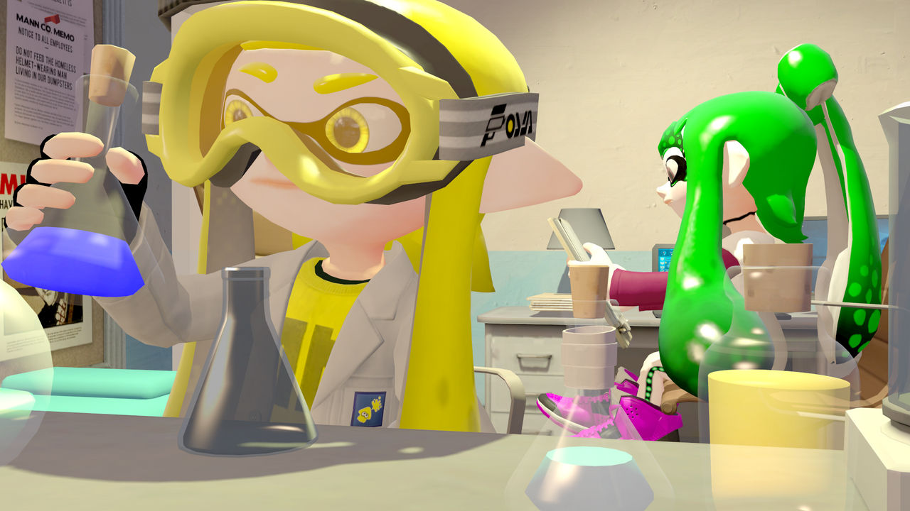Splatoon Work Time (SFM Splatoon) Jasmine's Science Work by InklingAngel1997 on DeviantArt