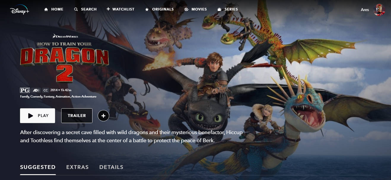 What if How To Train Your Dragon 2 on Disney+? by Ares1435 on DeviantArt
