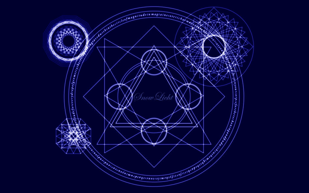 Pseudo Magic Circle by SnowLicht on DeviantArt