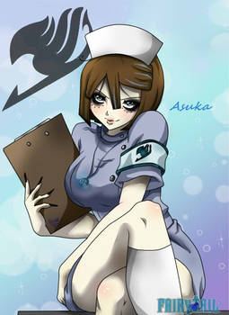 Fairy Tail Oc - Asuka nurse