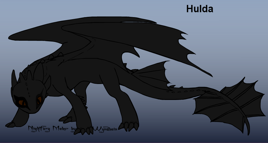 Hulda the Night Fury