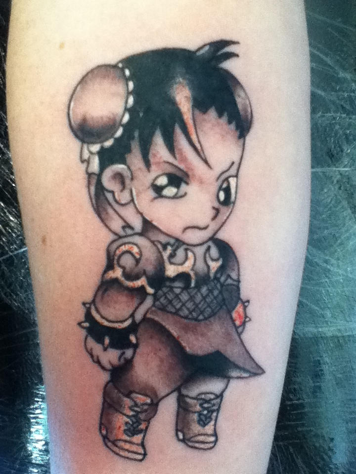 Chun Li Tattoo by WarioRage on DeviantArt