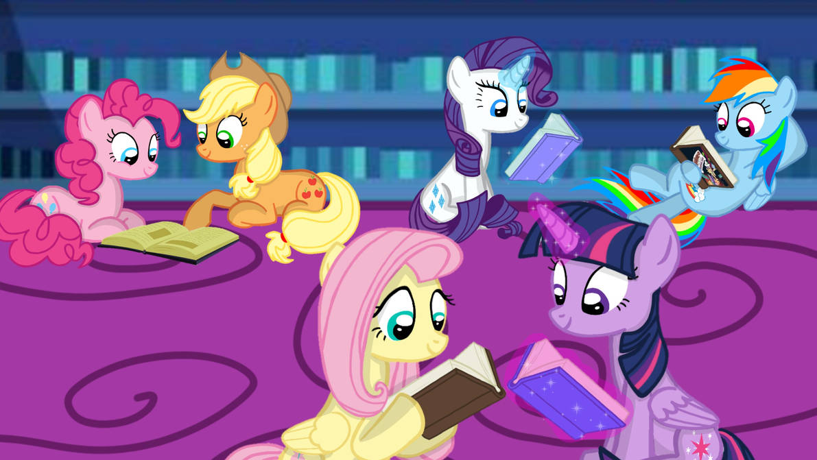 MLP - The Book Club by MLPLary6 on DeviantArt