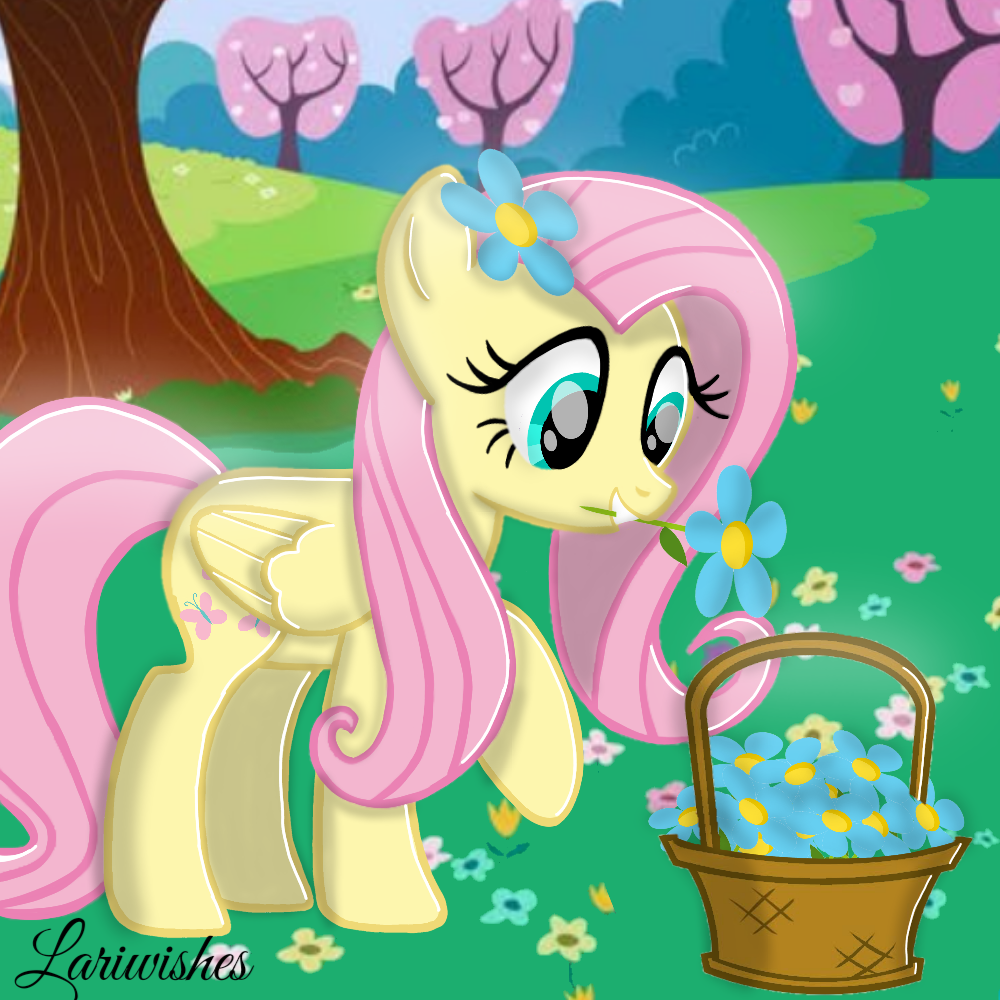 MLP - Picking flowers in the woods by MLPLary6 on DeviantArt