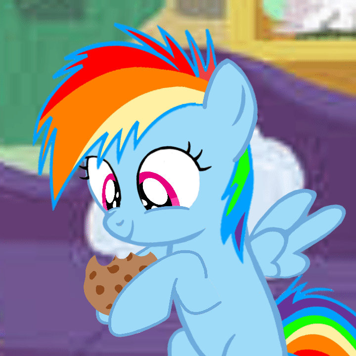 Mlp Eat MLP - Little Dashie eating a cookie by MLPLary6 on DeviantArt