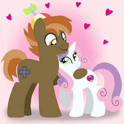 Sweetie Belle and Button Mash: Love