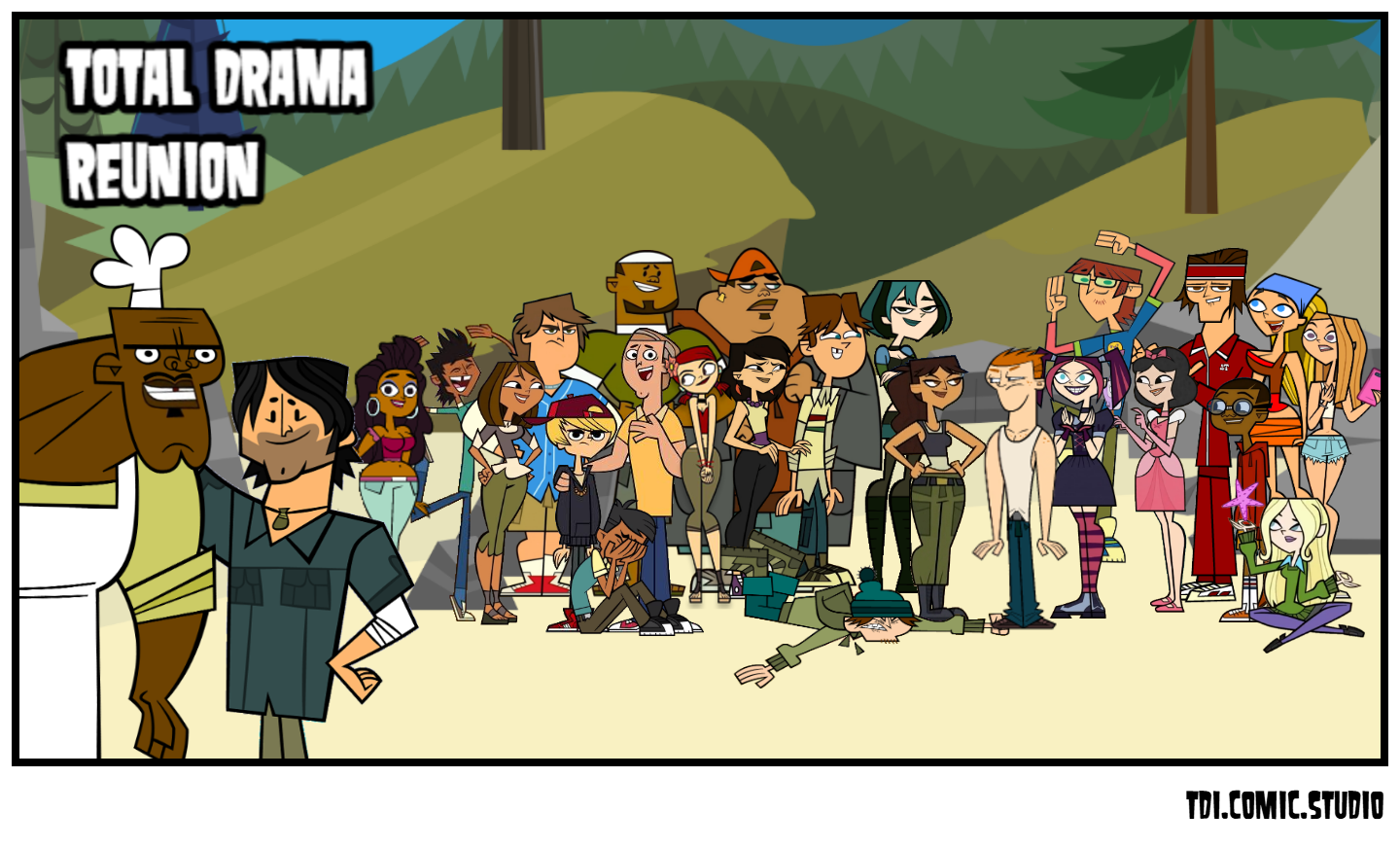 Td Rama Deviantart Total Drama Rox AU - Total Drama Reunion by RileyRoxMixelsFanDA on ...