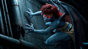Demona ready to attack