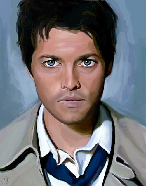 Misha Collins as Castiel