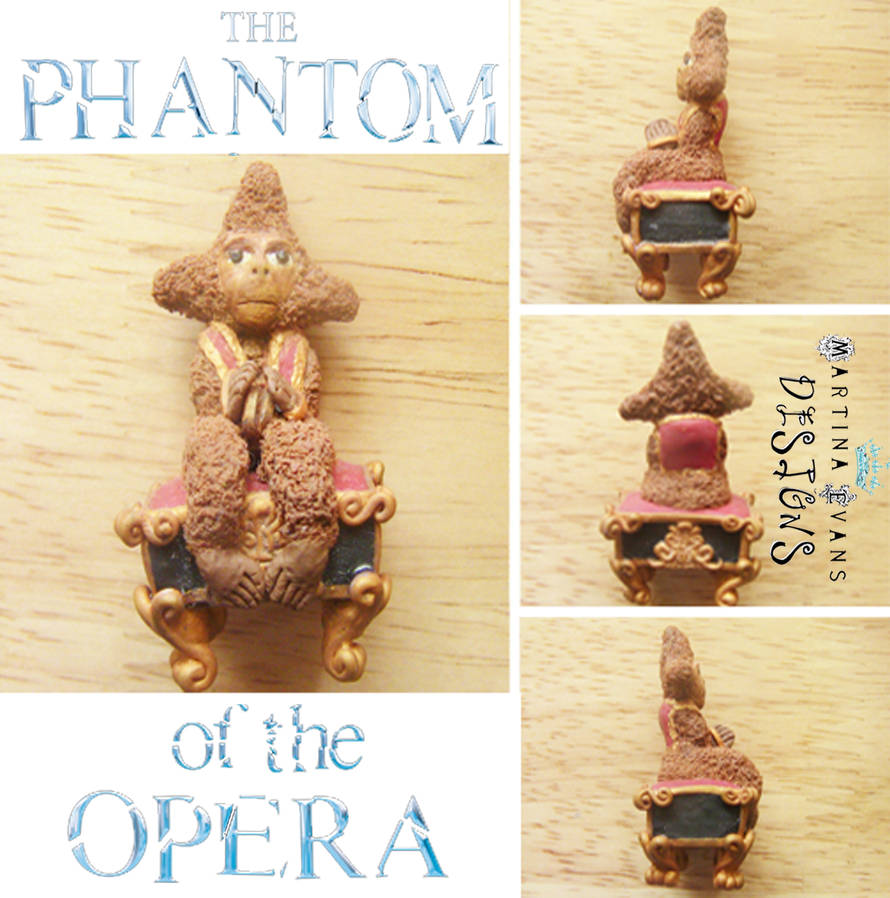 Phantom Of The Opera Monkey Music Box by MartinaEvansDesigns on DeviantArt