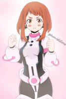 Uraraka colored