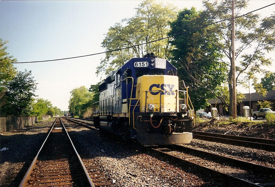 Ed40 Csx CSX GP40-2 #6151 by Tracksidegorilla1 on DeviantArt