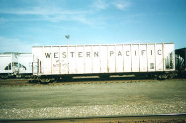 Western Pacific Covered Hopper