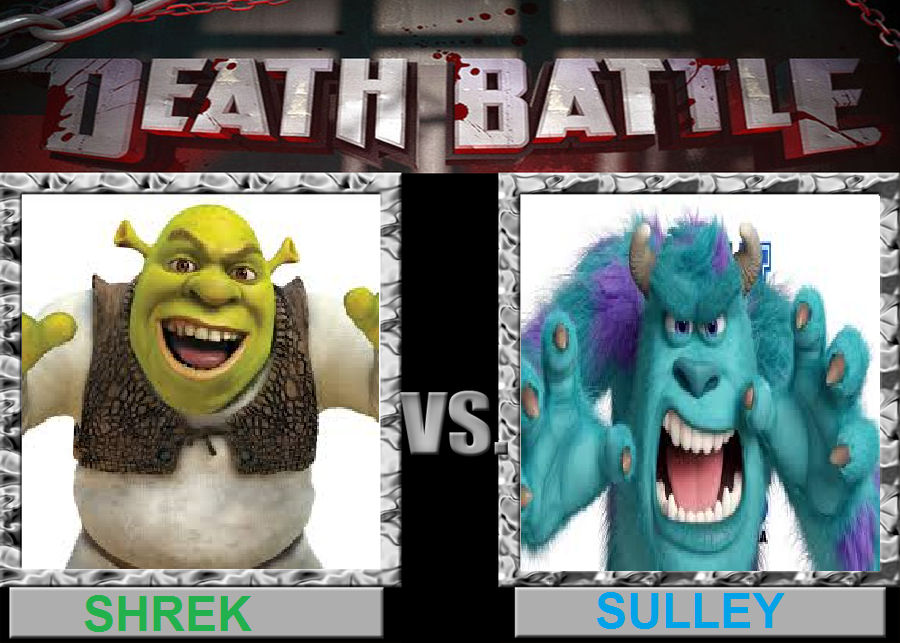Shrek Vs Sulley By VentureWorld On DeviantArt shrek-vs-sulley-by-ventureworld-on-deviantart