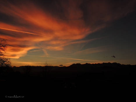 Fire, Clouds and Planes