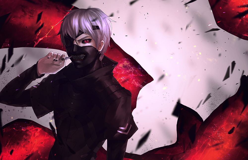 Tokyo Ghoul Wallpapers Mobile : Ken Kaneki by Fadil089665 on DeviantArt