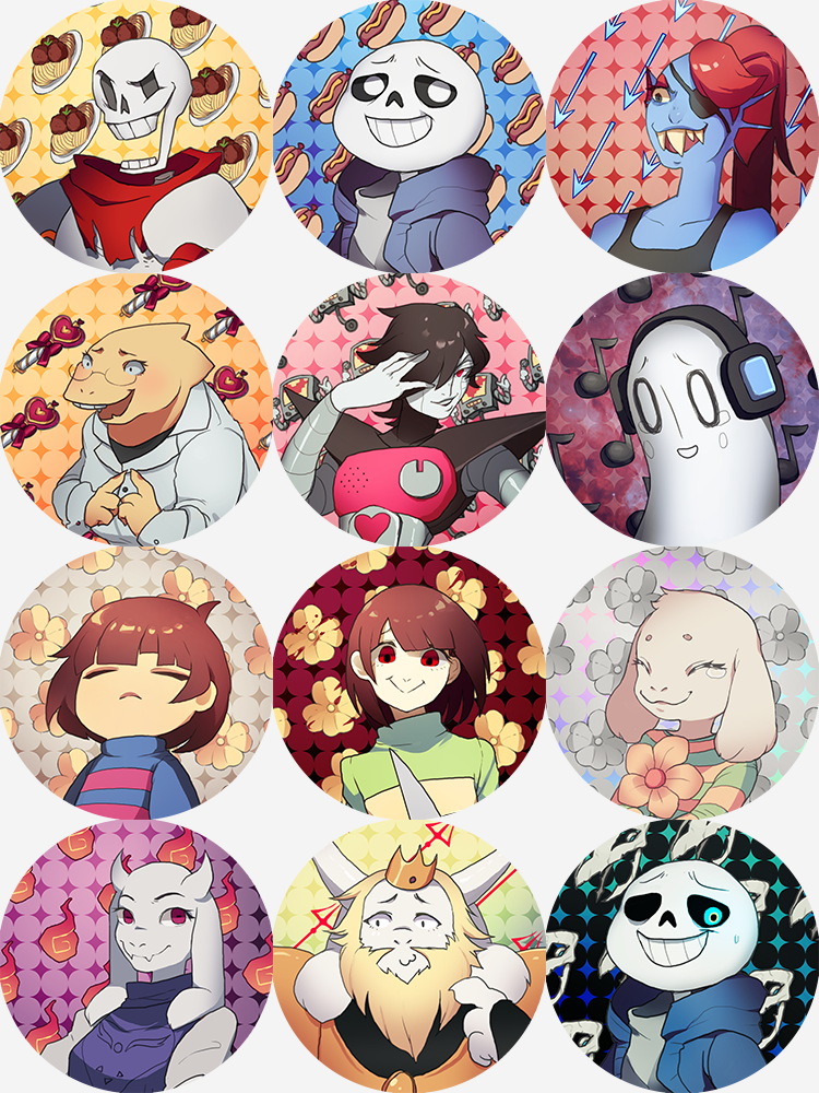 UNDERTALE BUTTONS