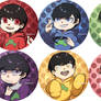 Osomatsu-san Buttons