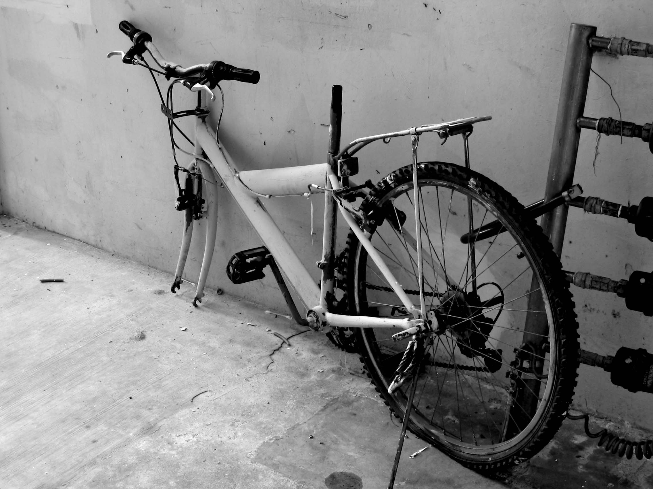 Thrashed Bike