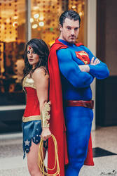 Superman and Wonder Woman