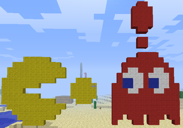 Minecraft, Pacman by TrickStar90 on DeviantArt